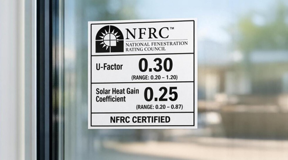 The NFRC label is the comparison tool you should trust