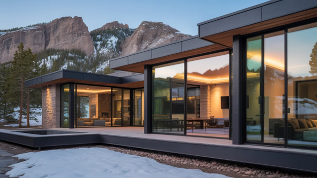 What is “mountain-modern” style in Colorado?