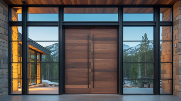 Types of entry doors for modern homes (and what each one says)